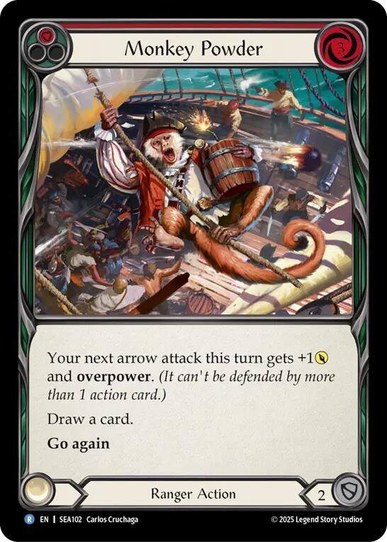 Monkey Powder [SEA102] (High Seas)  Rainbow Foil | Card Citadel