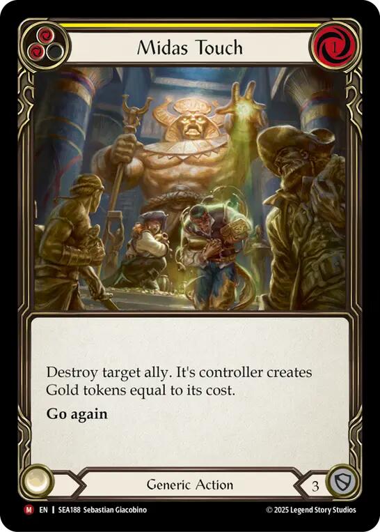 Midas Touch [SEA188] (High Seas)  Rainbow Foil | Card Citadel