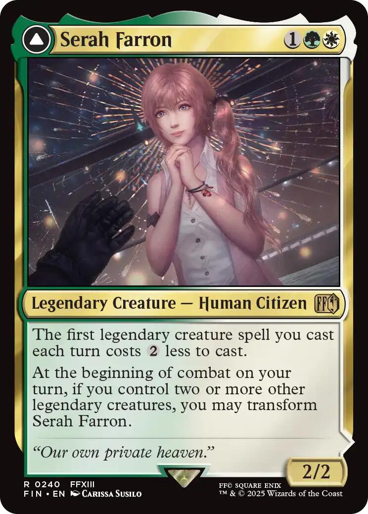 Serah Farron // Crystallized Serah [FINAL FANTASY] | Card Citadel