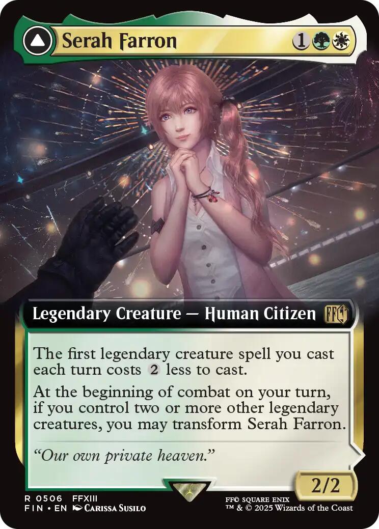 Serah Farron // Crystallized Serah (Extended Art) [FINAL FANTASY] | Card Citadel