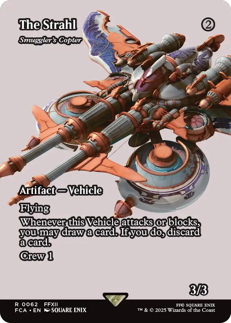 The Strahl - Smuggler's Copter (Showcase) [FINAL FANTASY : Through the Ages] | Card Citadel