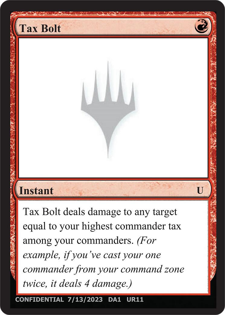 Tax Bolt [Mystery Booster] | Card Citadel