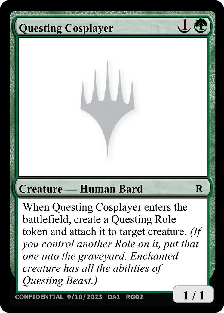 Questing Cosplayer [Mystery Booster] | Card Citadel