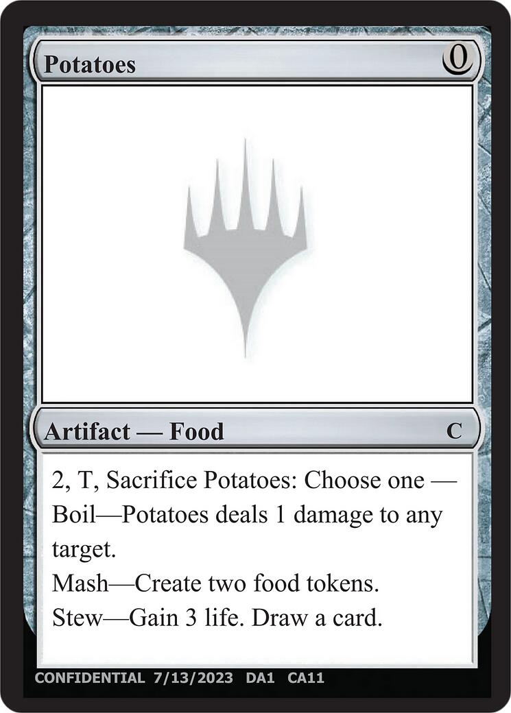 Potatoes [Mystery Booster] | Card Citadel