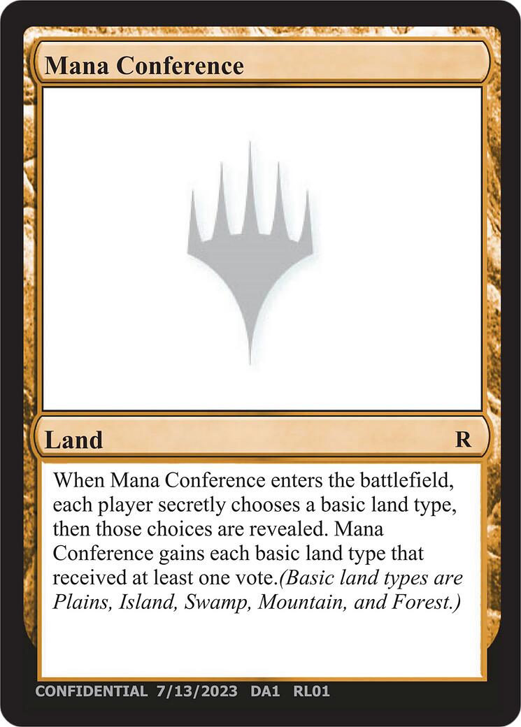 Mana Conference [Mystery Booster] | Card Citadel