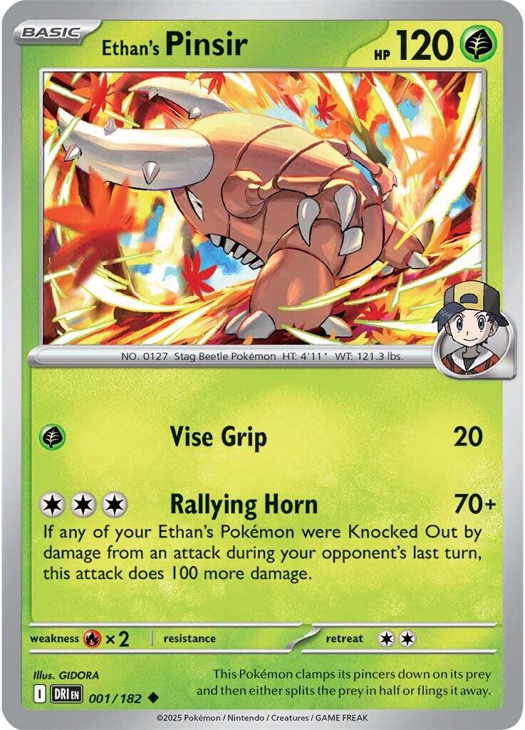 Ethan's Pinsir (001/182) [Scarlet & Violet: Destined Rivals] | Card Citadel