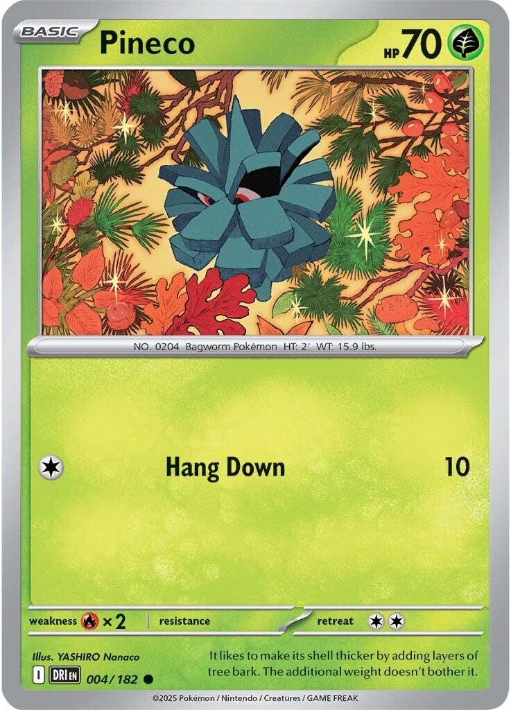 Pineco (004/182) [Scarlet & Violet: Destined Rivals] | Card Citadel