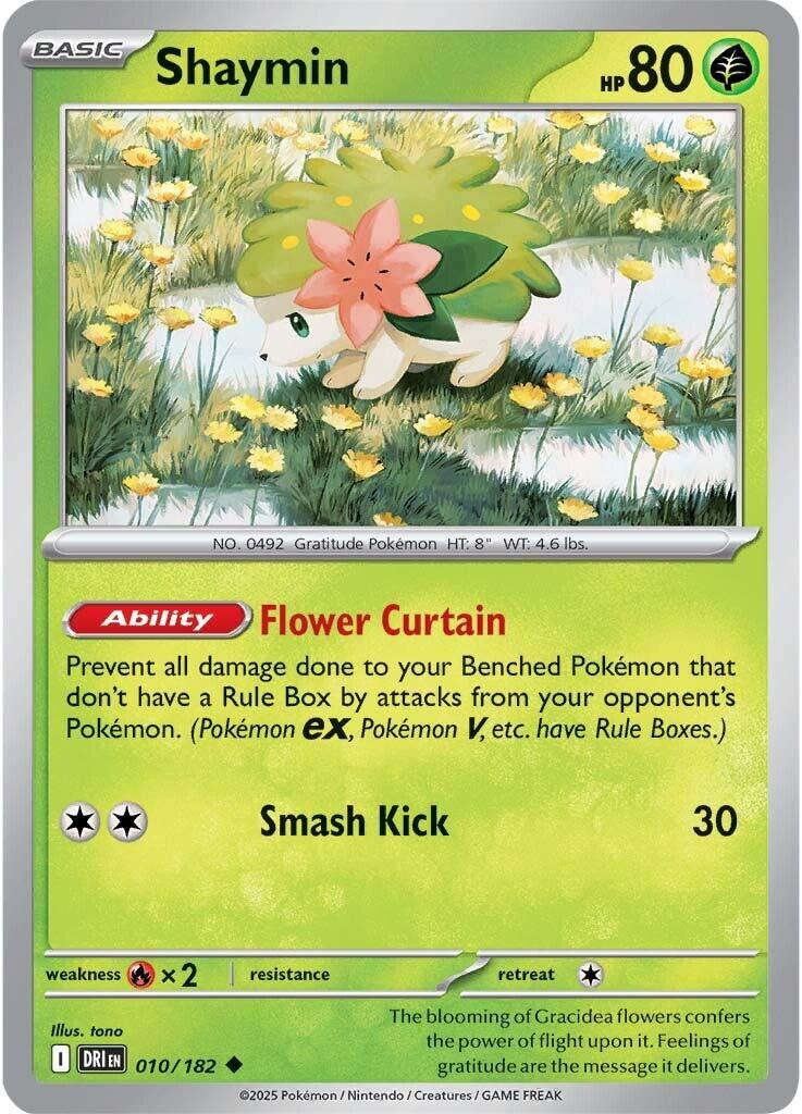 Shaymin (010/182) [Scarlet & Violet: Destined Rivals] | Card Citadel