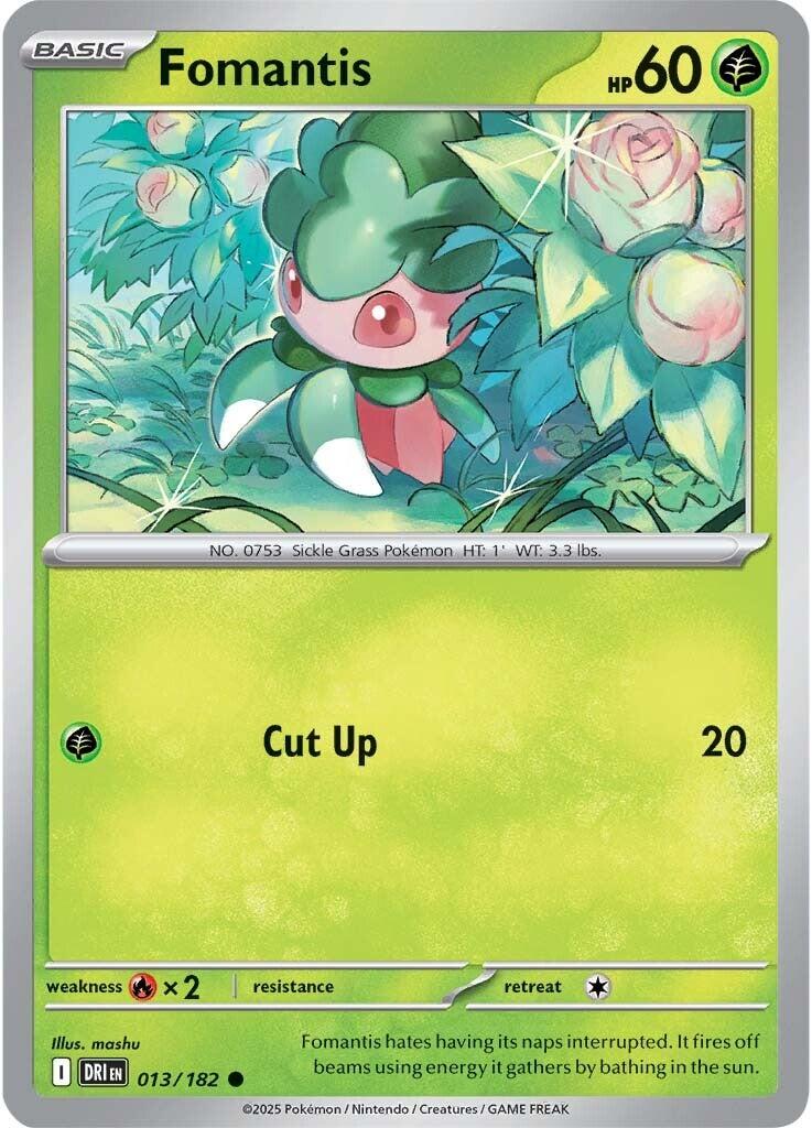 Fomantis (013/182) [Scarlet & Violet: Destined Rivals] | Card Citadel