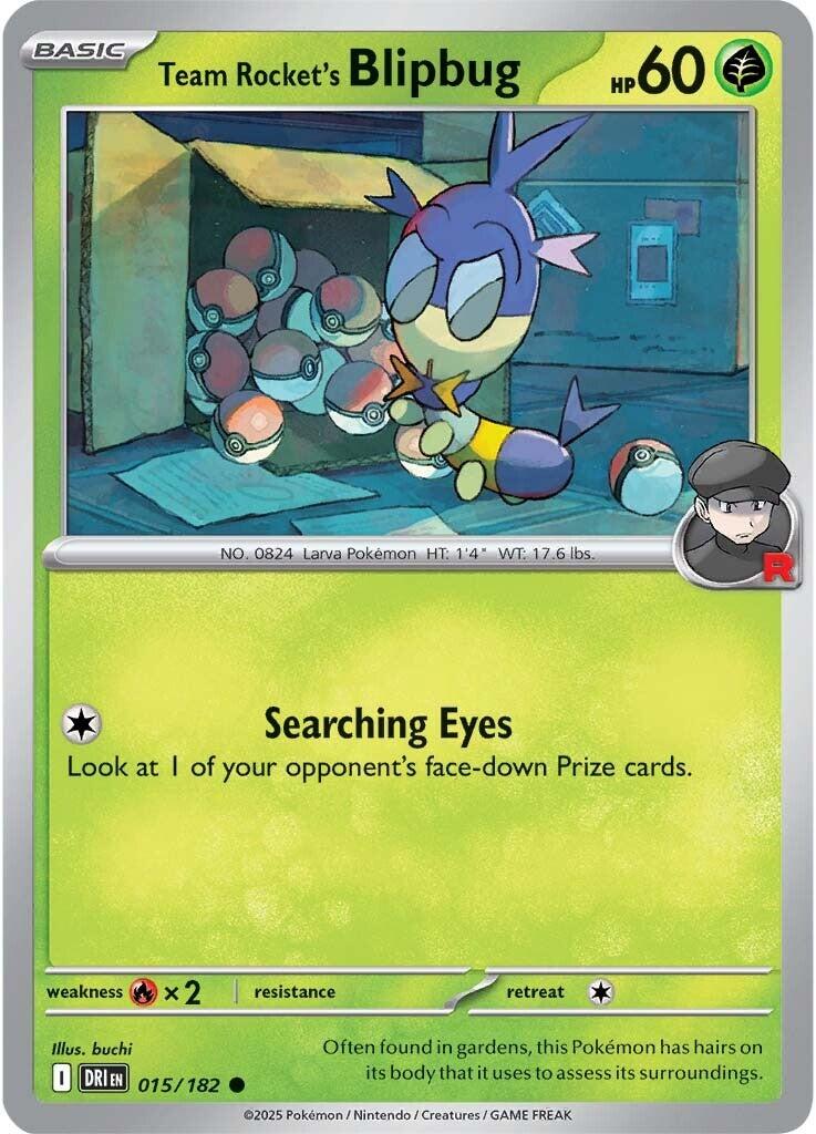 Team Rocket's Blipbug (015/182) [Scarlet & Violet: Destined Rivals] | Card Citadel