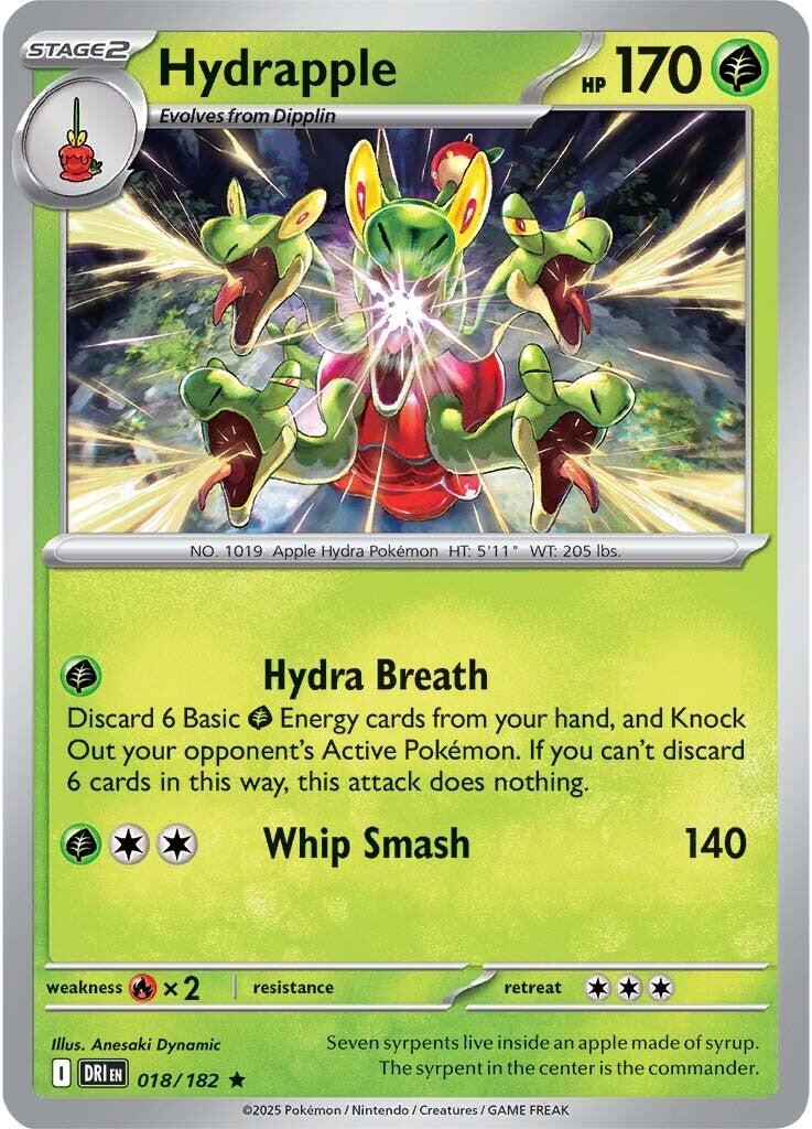 Hydrapple (018/182) [Scarlet & Violet: Destined Rivals] | Card Citadel