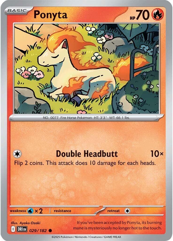 Ponyta (029/182) [Scarlet & Violet: Destined Rivals] | Card Citadel