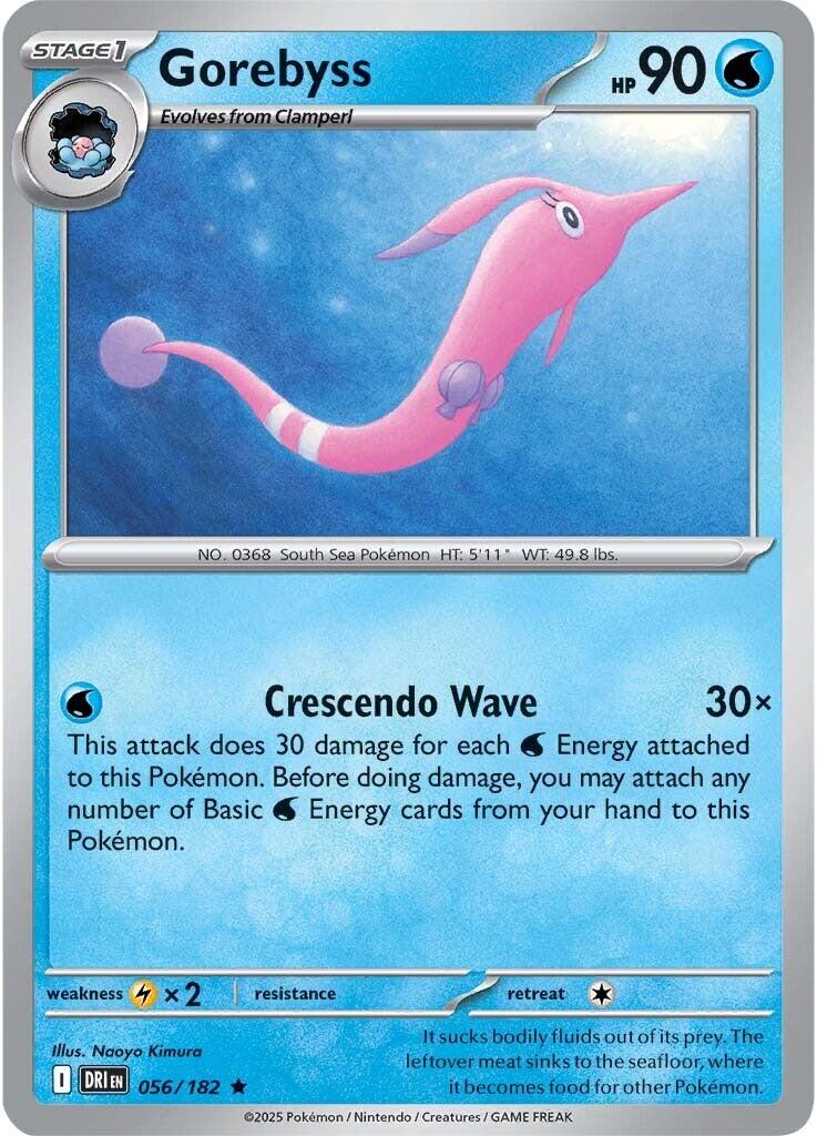 Gorebyss (056/182) [Scarlet & Violet: Destined Rivals] | Card Citadel