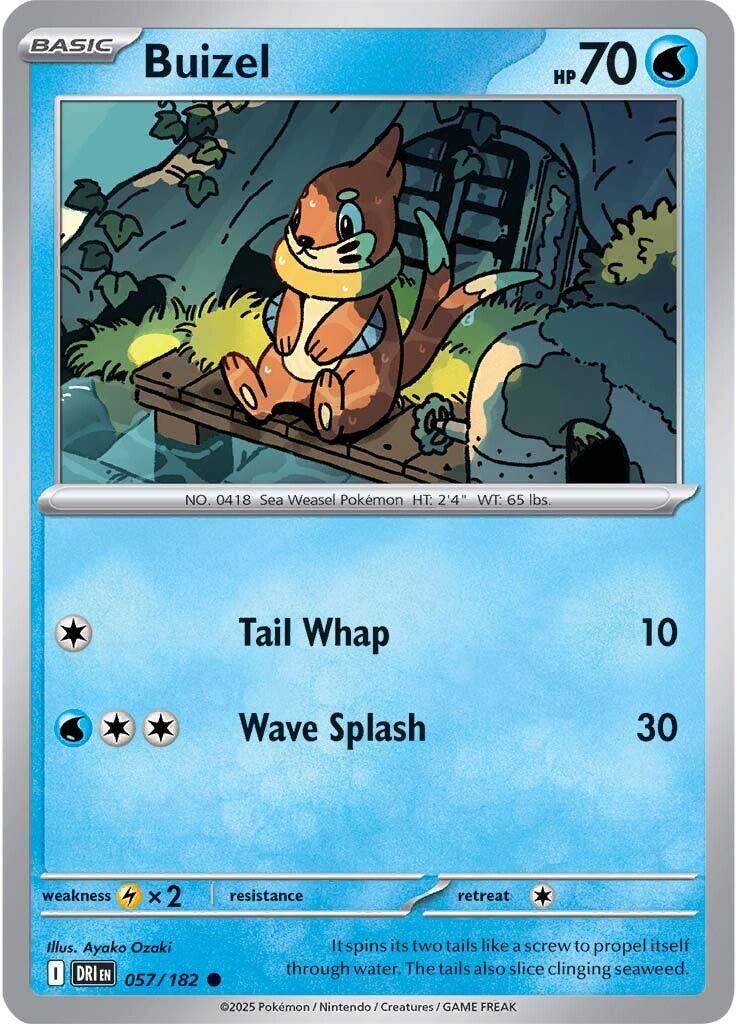 Buizel (057/182) [Scarlet & Violet: Destined Rivals] | Card Citadel