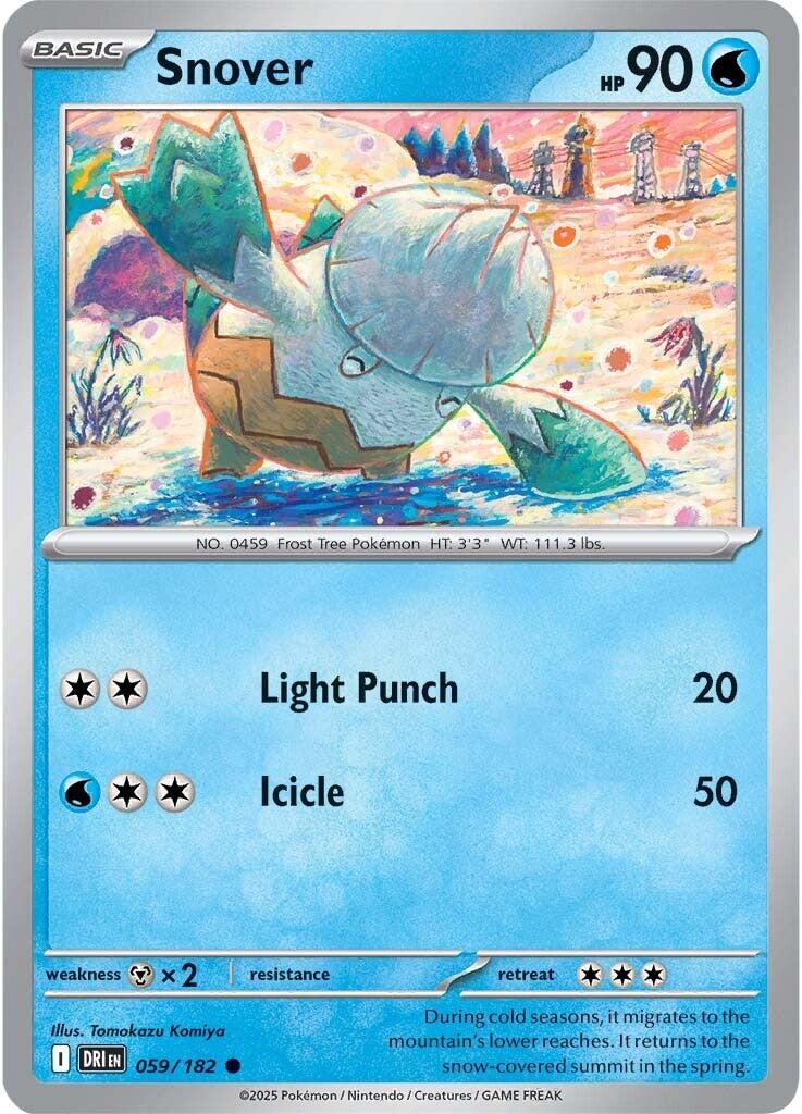 Snover (059/182) [Scarlet & Violet: Destined Rivals] | Card Citadel