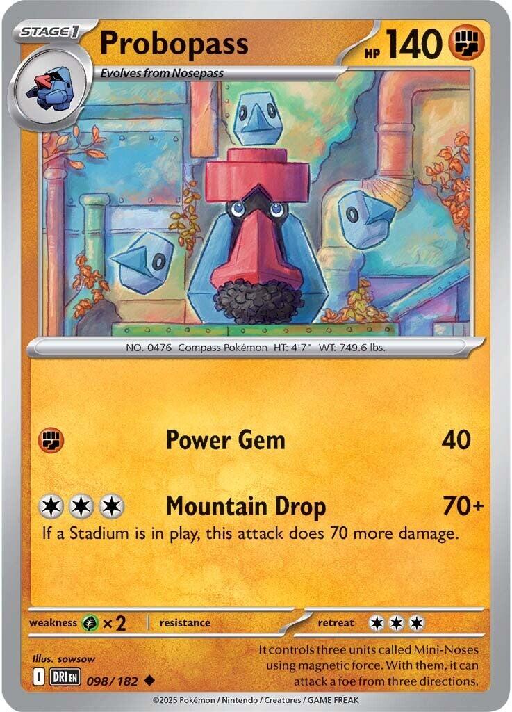 Probopass (098/182) [Scarlet & Violet: Destined Rivals] | Card Citadel