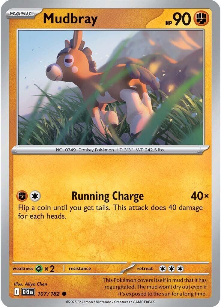 Mudbray (107/182) [Scarlet & Violet: Destined Rivals] | Card Citadel