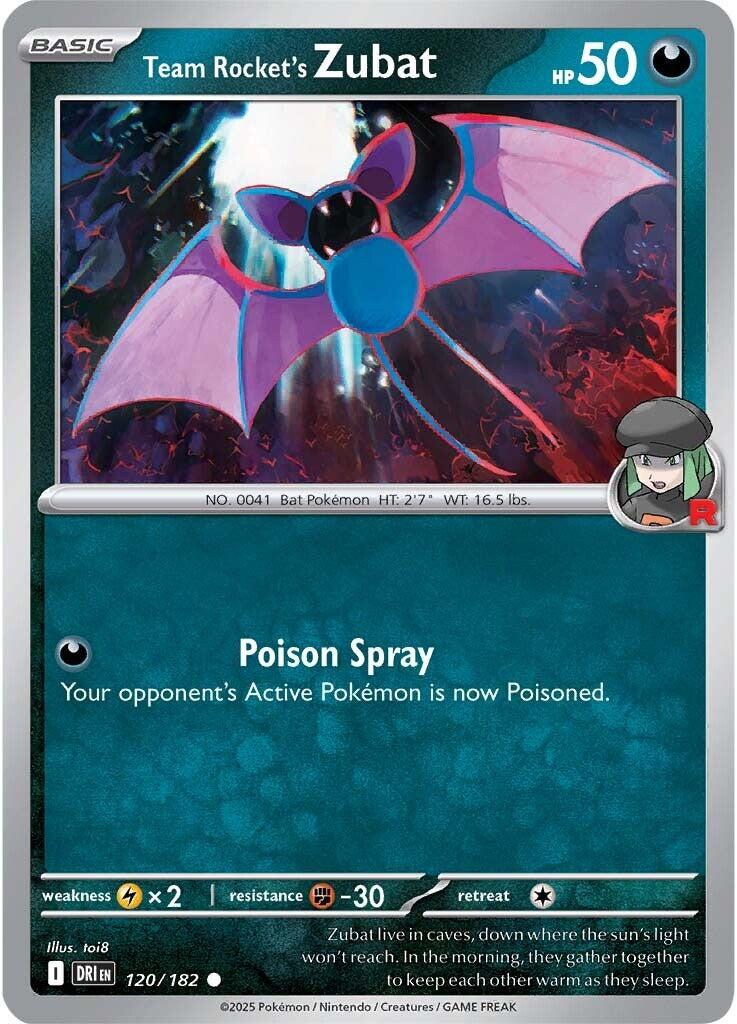 Team Rocket's Zubat (120/182) [Scarlet & Violet: Destined Rivals] | Card Citadel