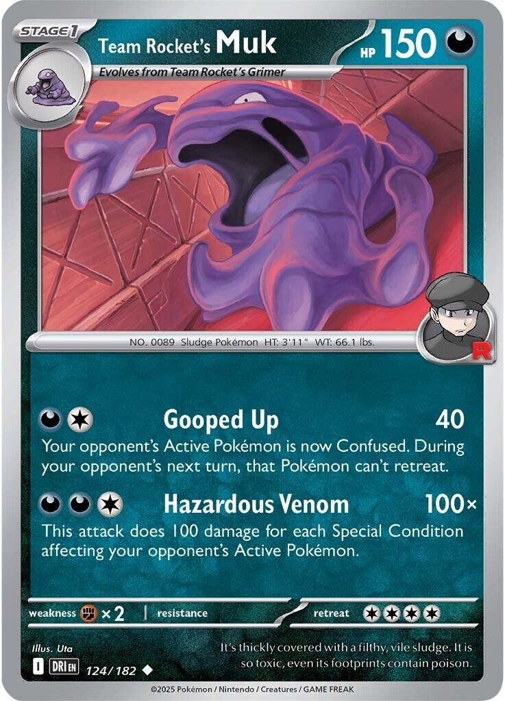Team Rocket's Muk (124/182) [Scarlet & Violet: Destined Rivals] | Card Citadel