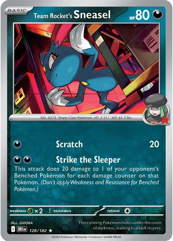 Team Rocket's Sneasel (128/182) [Scarlet & Violet: Destined Rivals] | Card Citadel