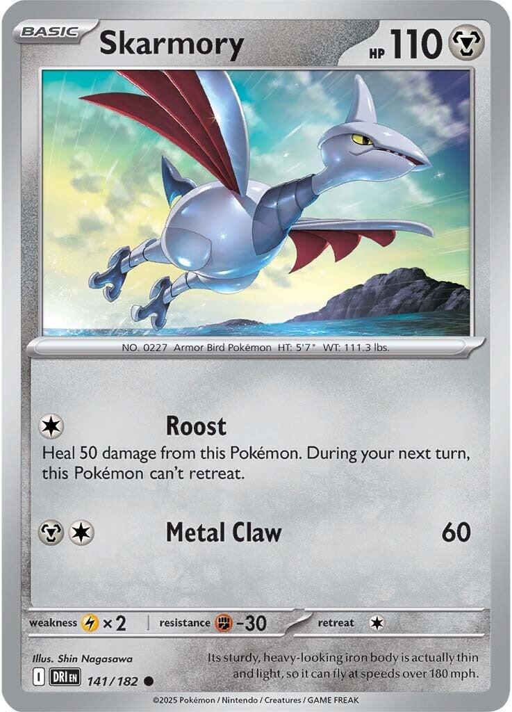 Skarmory (141/182) [Scarlet & Violet: Destined Rivals] | Card Citadel