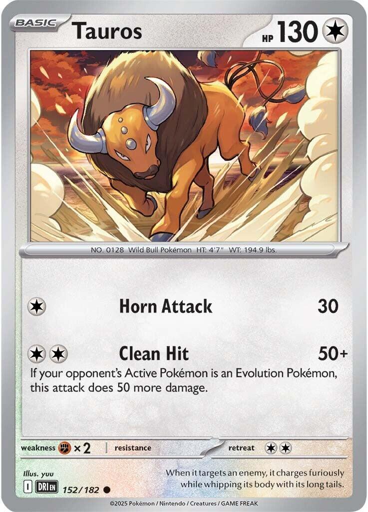 Tauros (152/182) [Scarlet & Violet: Destined Rivals] | Card Citadel