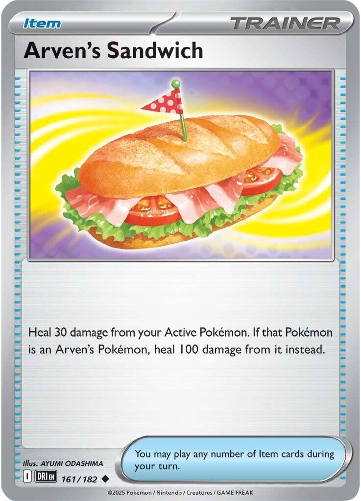Arven's Sandwich (161/182) [Scarlet & Violet: Destined Rivals] | Card Citadel