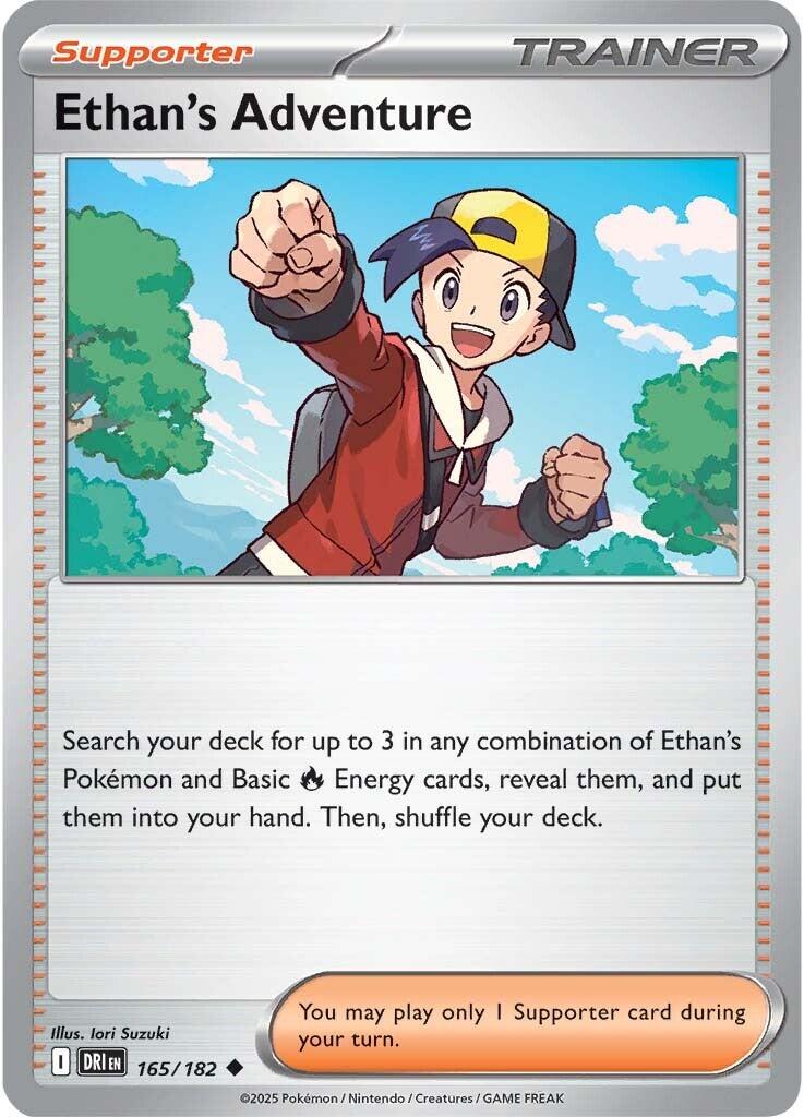 Ethan's Adventure (165/182) [Scarlet & Violet: Destined Rivals] | Card Citadel