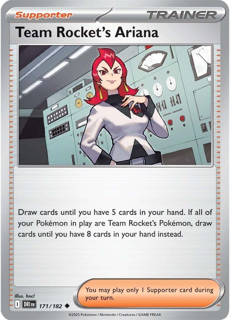 Team Rocket's Ariana (171/182) [Scarlet & Violet: Destined Rivals] | Card Citadel