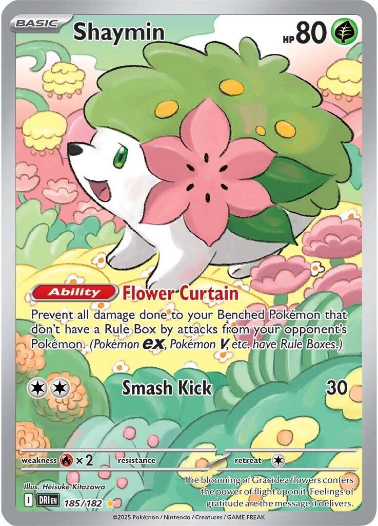 Shaymin (185/182) [Scarlet & Violet: Destined Rivals] | Card Citadel