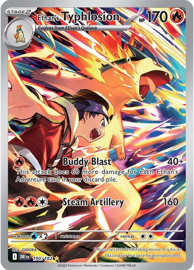Ethan's Typhlosion (190/182) [Scarlet & Violet: Destined Rivals] | Card Citadel