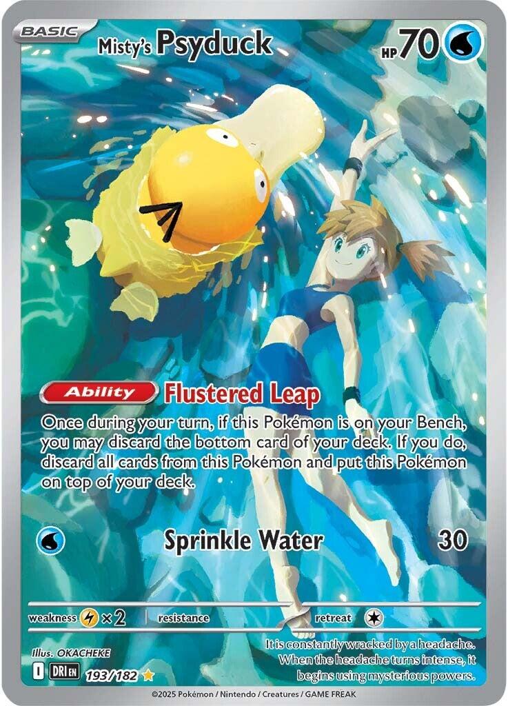 Misty's Psyduck (193/182) [Scarlet & Violet: Destined Rivals] | Card Citadel