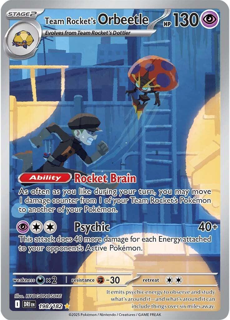Team Rocket's Orbeetle (198/182) [Scarlet & Violet: Destined Rivals] | Card Citadel