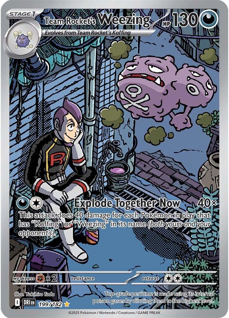 Team Rocket's Weezing (199/182) [Scarlet & Violet: Destined Rivals] | Card Citadel