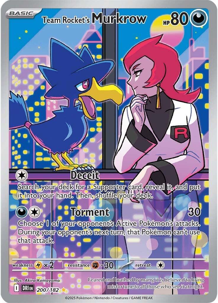 Team Rocket's Murkrow (200/182) [Scarlet & Violet: Destined Rivals] | Card Citadel