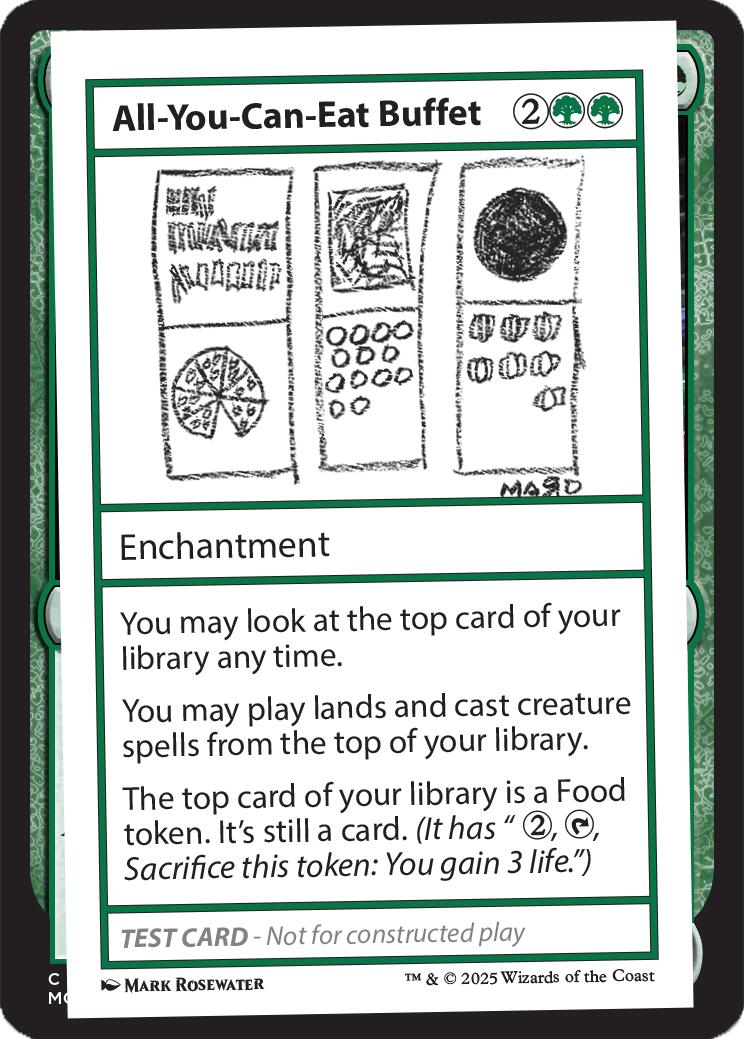All-You-Can-Eat Buffet [Mystery Booster Playtest Cards] | Card Citadel