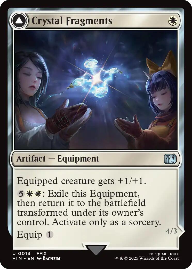 Crystal Fragments // Summon: Alexander [FINAL FANTASY] | Card Citadel