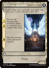 Crystal Fragments // Summon: Alexander [FINAL FANTASY] | Card Citadel