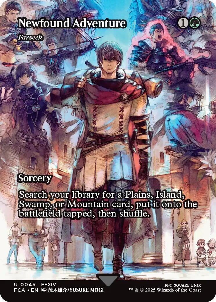 Newfound Adventure - Farseek (Showcase) [FINAL FANTASY : Through the Ages] | Card Citadel