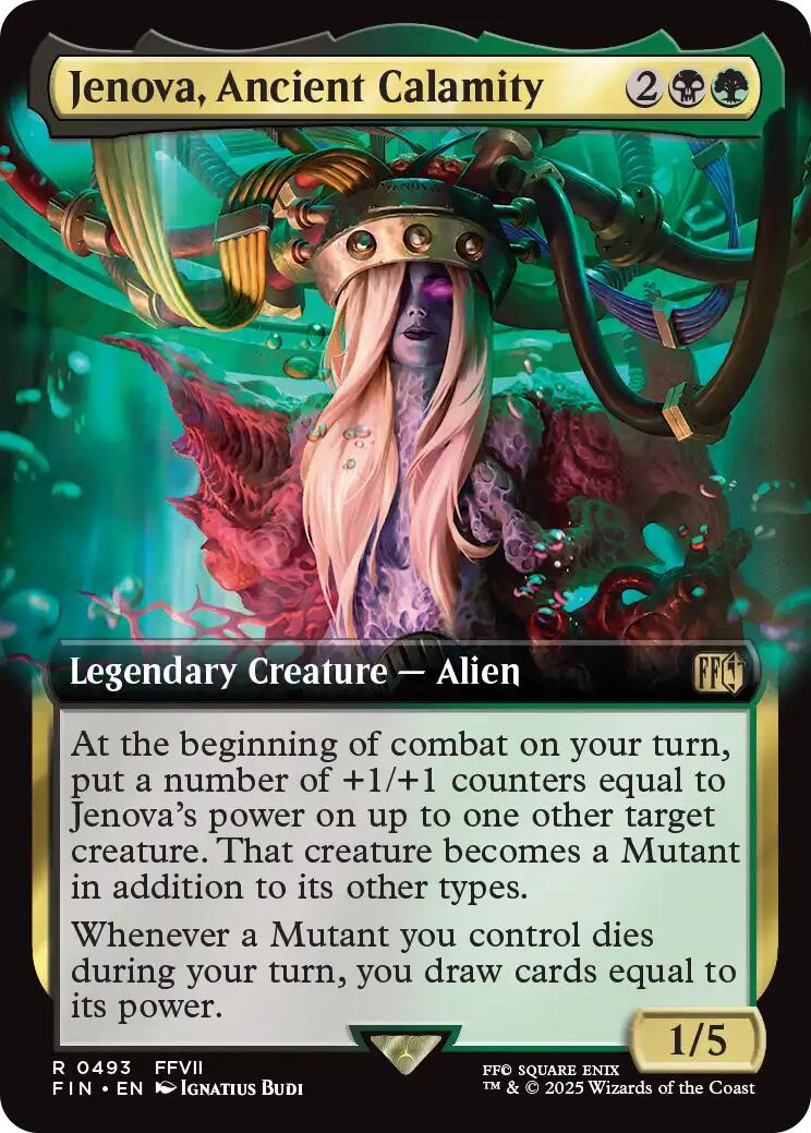 Jenova, Ancient Calamity (Extended Art) [FINAL FANTASY] | Card Citadel