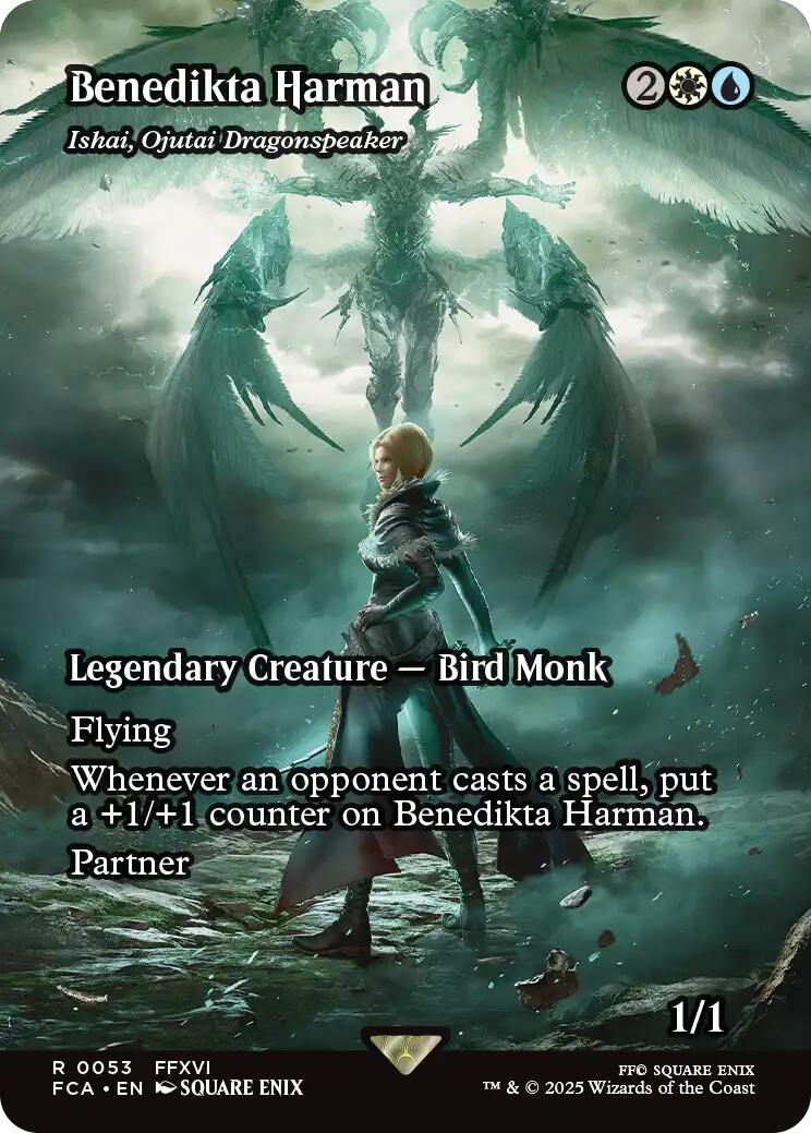 Benedikta Harman - Ishai, Ojutai Dragonspeaker (Showcase) [FINAL FANTASY : Through the Ages] | Card Citadel