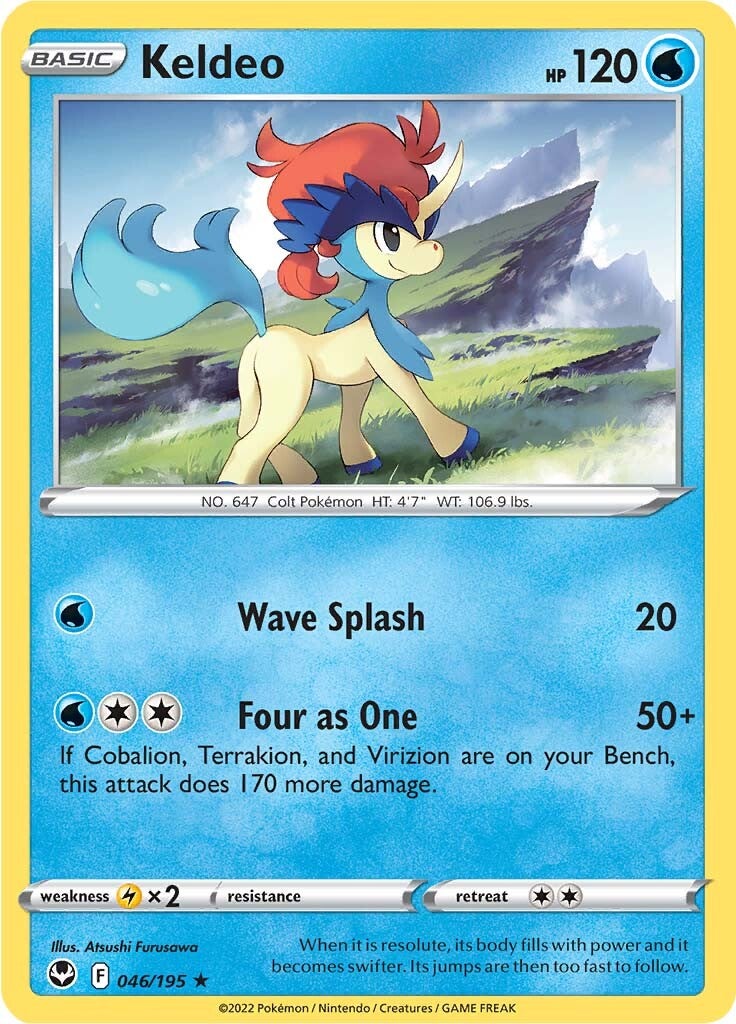 Keldeo (046/195) [Sword & Shield: Silver Tempest] | Card Citadel