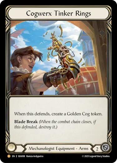 Cogwerx Tinker Rings [SEA008] (High Seas)  Rainbow Foil | Card Citadel