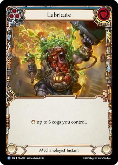 Lubricate [SEA022] (High Seas)  Rainbow Foil | Card Citadel