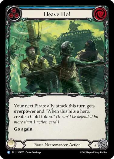 Heave Ho! [SEA057] (High Seas)  Rainbow Foil | Card Citadel