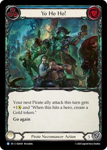 Yo Ho Ho! [SEA058] (High Seas)  Rainbow Foil | Card Citadel