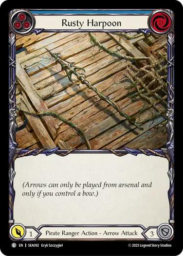 Rusty Harpoon [SEA092] (High Seas)  Rainbow Foil | Card Citadel
