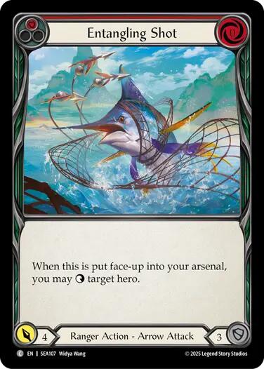 Entangling Shot [SEA107] (High Seas)  Rainbow Foil | Card Citadel