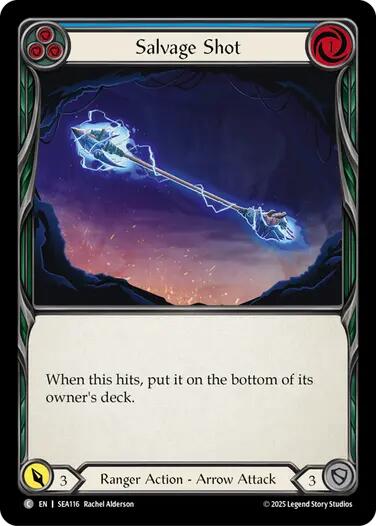 Salvage Shot (Blue) [SEA116] (High Seas) | Card Citadel