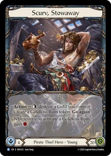 Scurv, Stowaway [SEA123] (High Seas) | Card Citadel